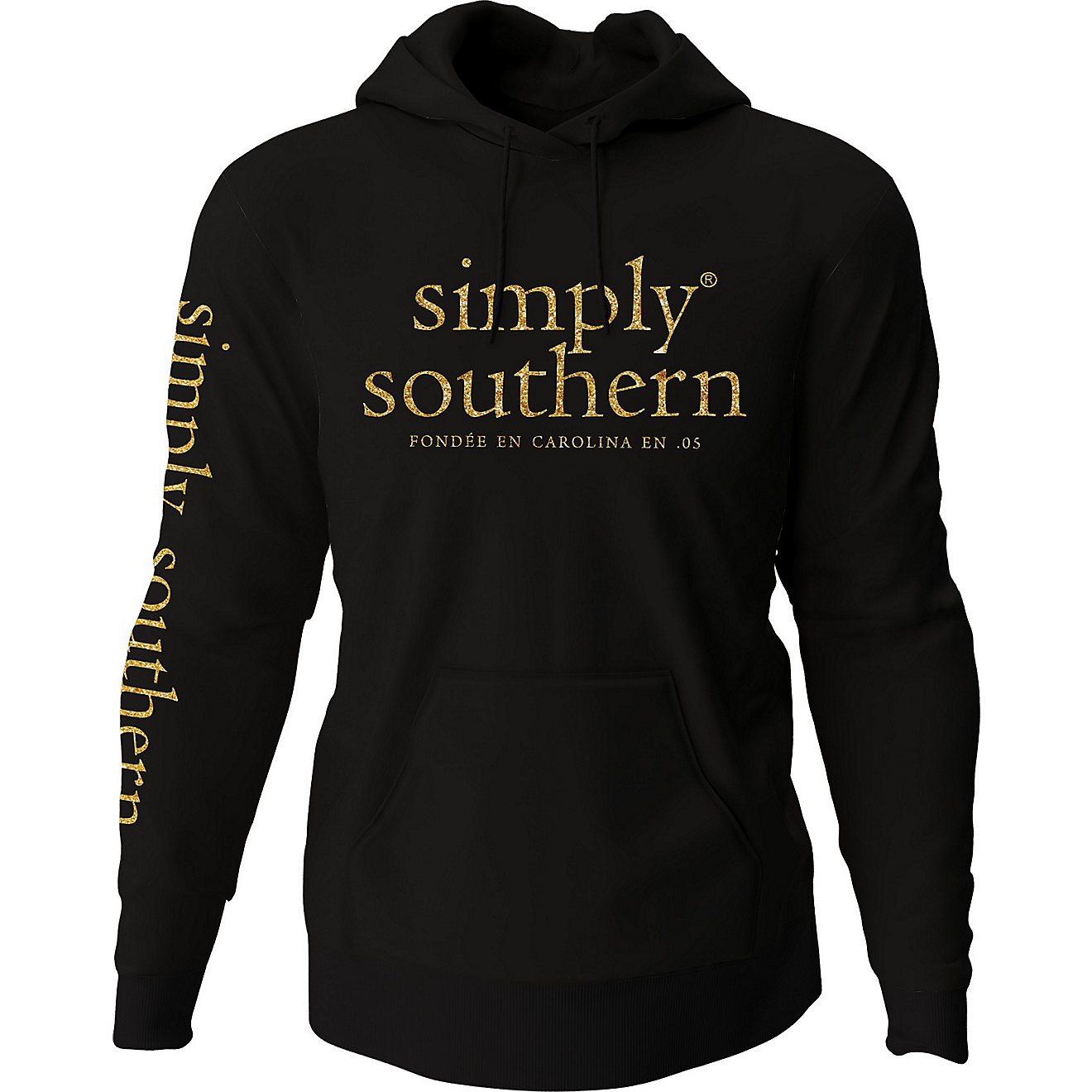 Simply Southern Girl's Leopard Graphic Hoodie                                                                                    - view number 2