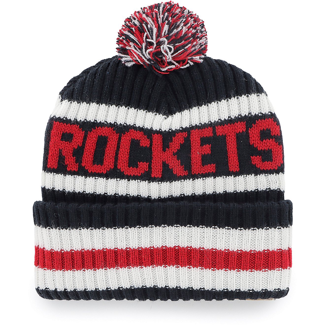 '47 Adults' Houston Rockets HWC Bering Cuff Knit Beanie Hat                                                                      - view number 2