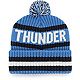 '47 Adults' Oklahoma City Thunder Bering Cuff Knit Beanie Hat                                                                    - view number 2 image