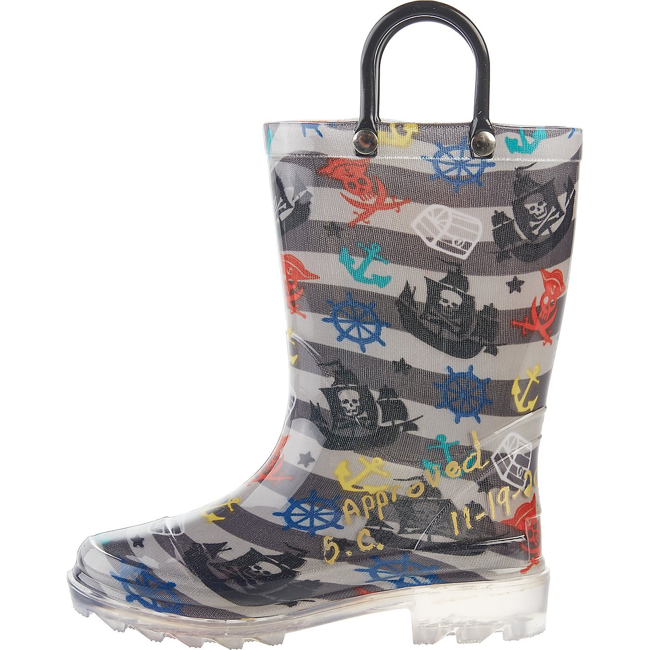Magellan Outdoors Toddler Boys' Pirate PVC Boots                                                                                 - view number 2