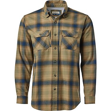Magellan Outdoors Men's Hickory Canyon Performance Long Sleeve Flannel Shirt