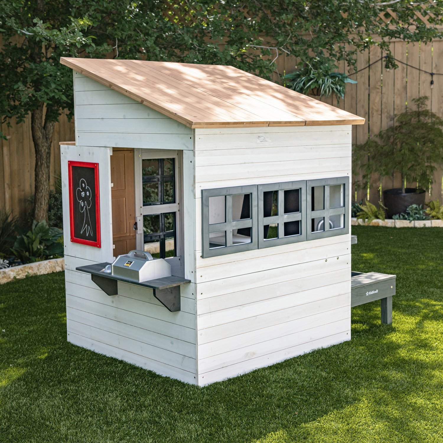 KidKraft Modern Outdoor Playhouse Academy   20736155