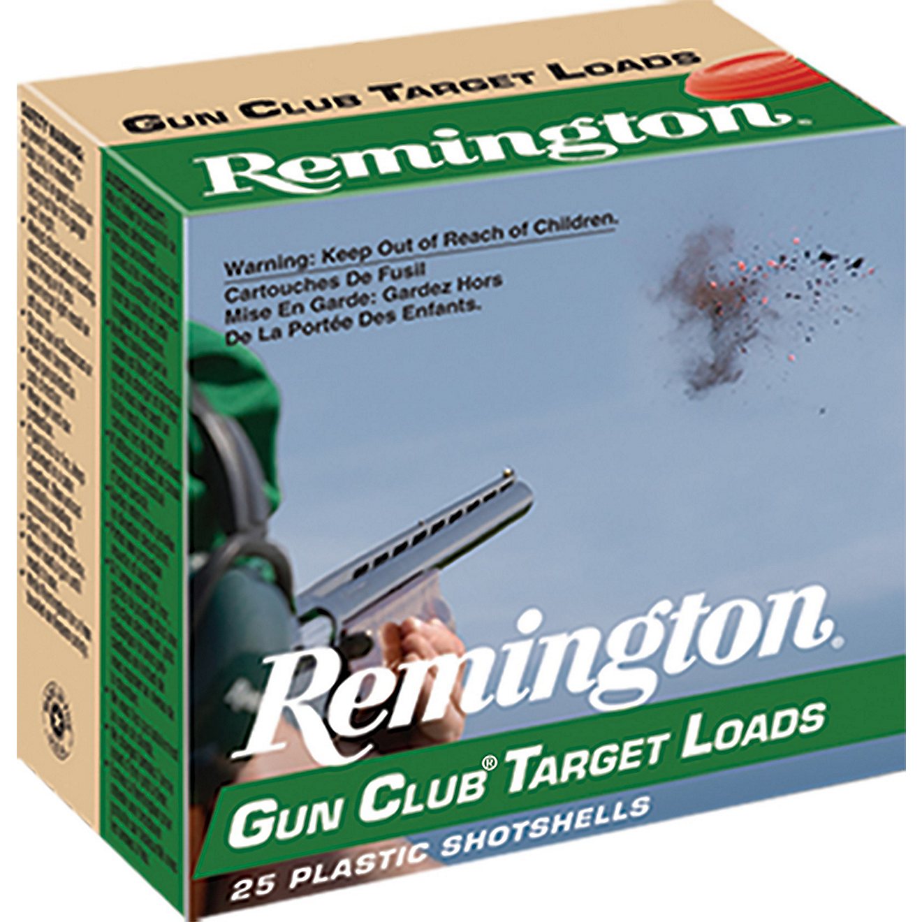 Remington Game Load Gun Club Target 12 Gauge Shotshells - 25 Rounds                                                              - view number 1