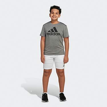 adidas Boys' Extended Sizing Classic Three-Stripes Shorts                                                                       