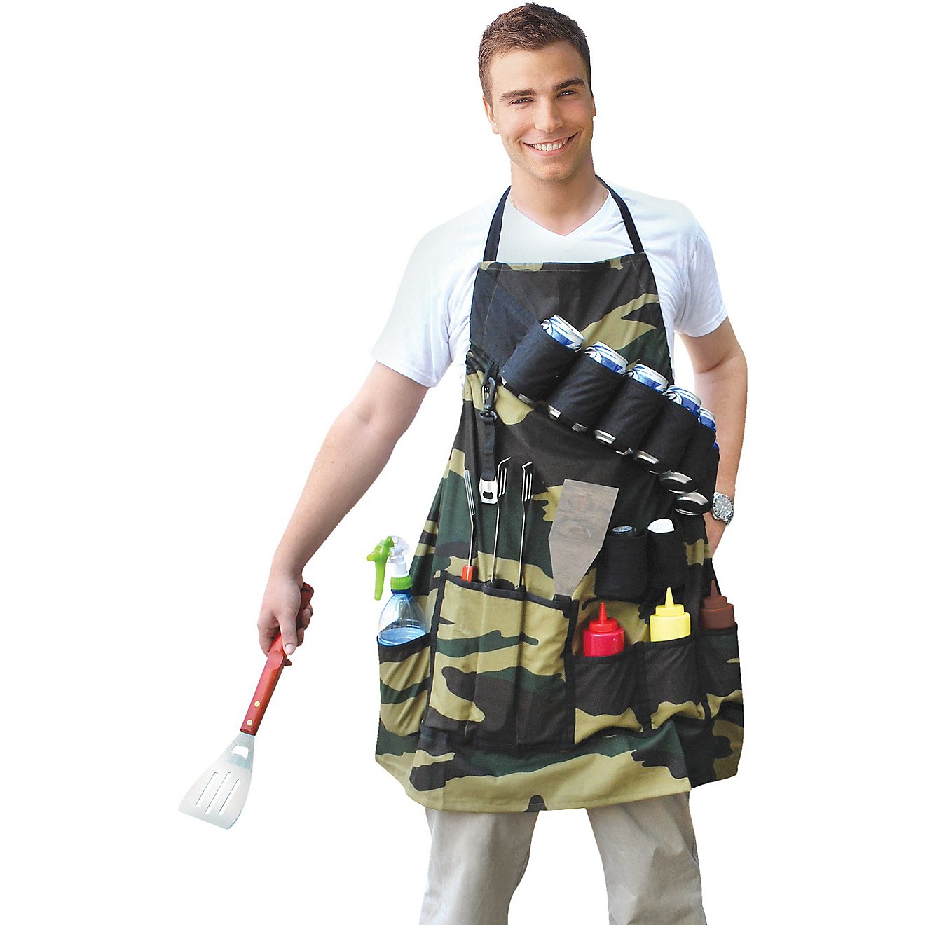 BigMouth Grill Sargeant Barbeque Apron                                                                                           - view number 3