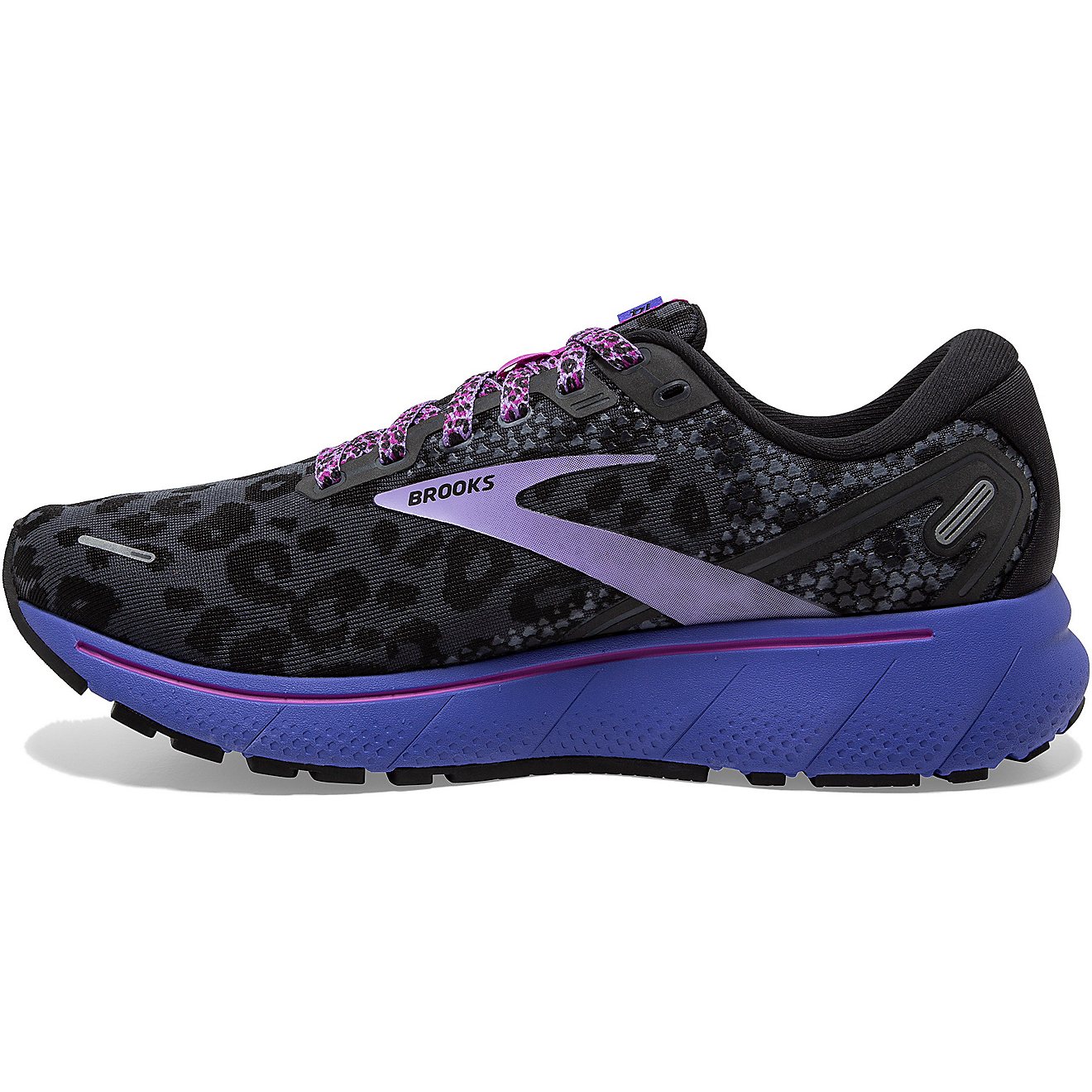 Brooks Women's Ghost 14 Electric Animal Cheetah Running Shoes                                                                    - view number 2