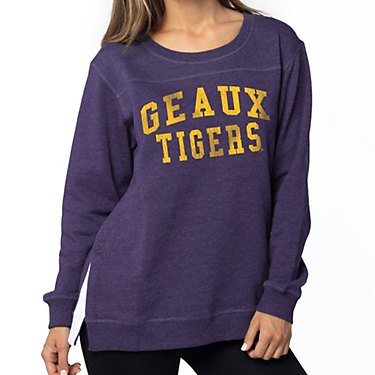 Chicka-d Women's Louisiana State University Back To Basics Tunic Pullover