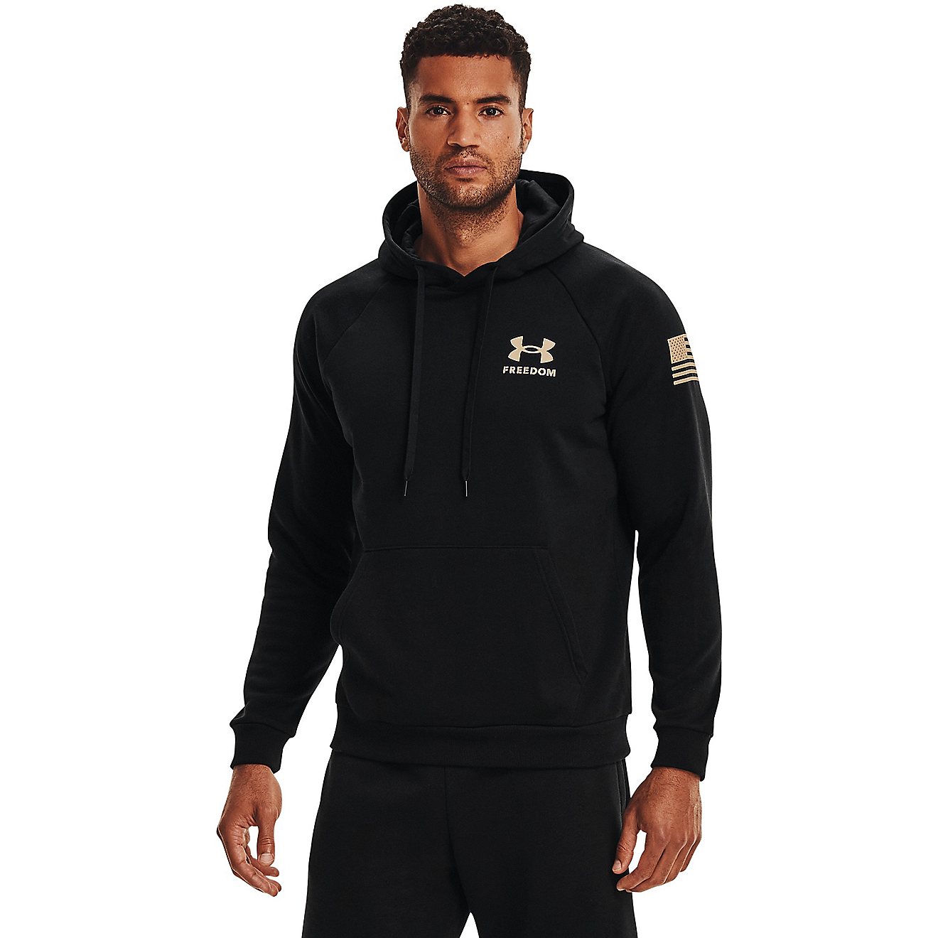 Under Armour Men's New Freedom Flag Graphic Hoodie                                                                               - view number 1