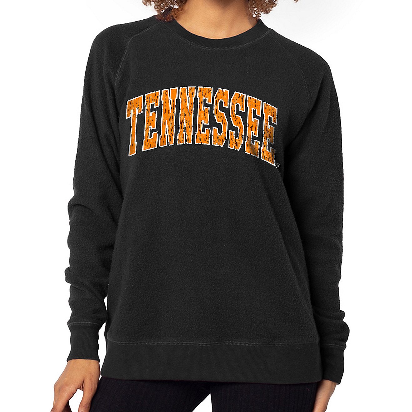 Chicka-d Women's University Of Tennessee Home Base Crew Sweater                                                                  - view number 1