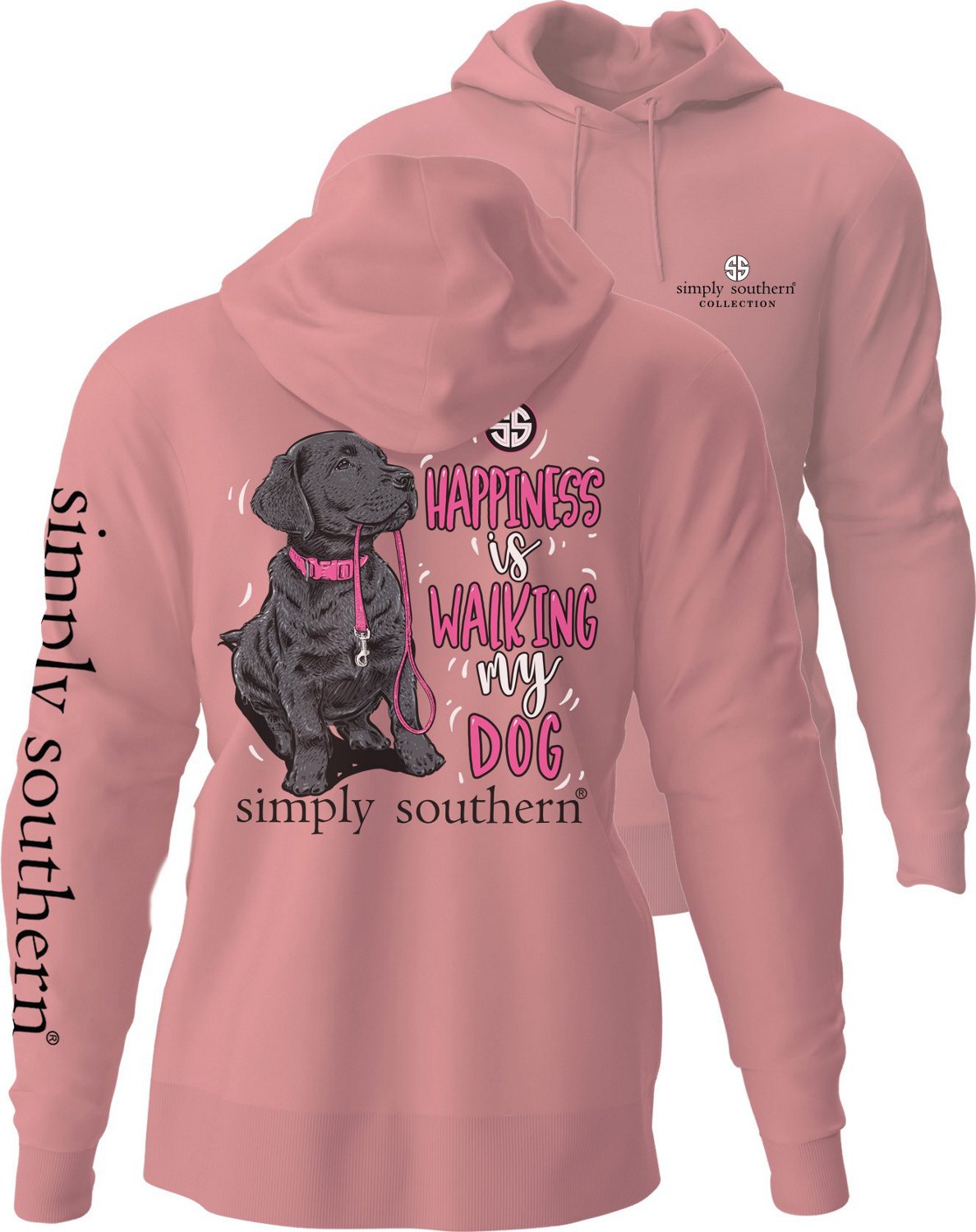 Simply Southern Women's Walking Pup Hoodie Academy