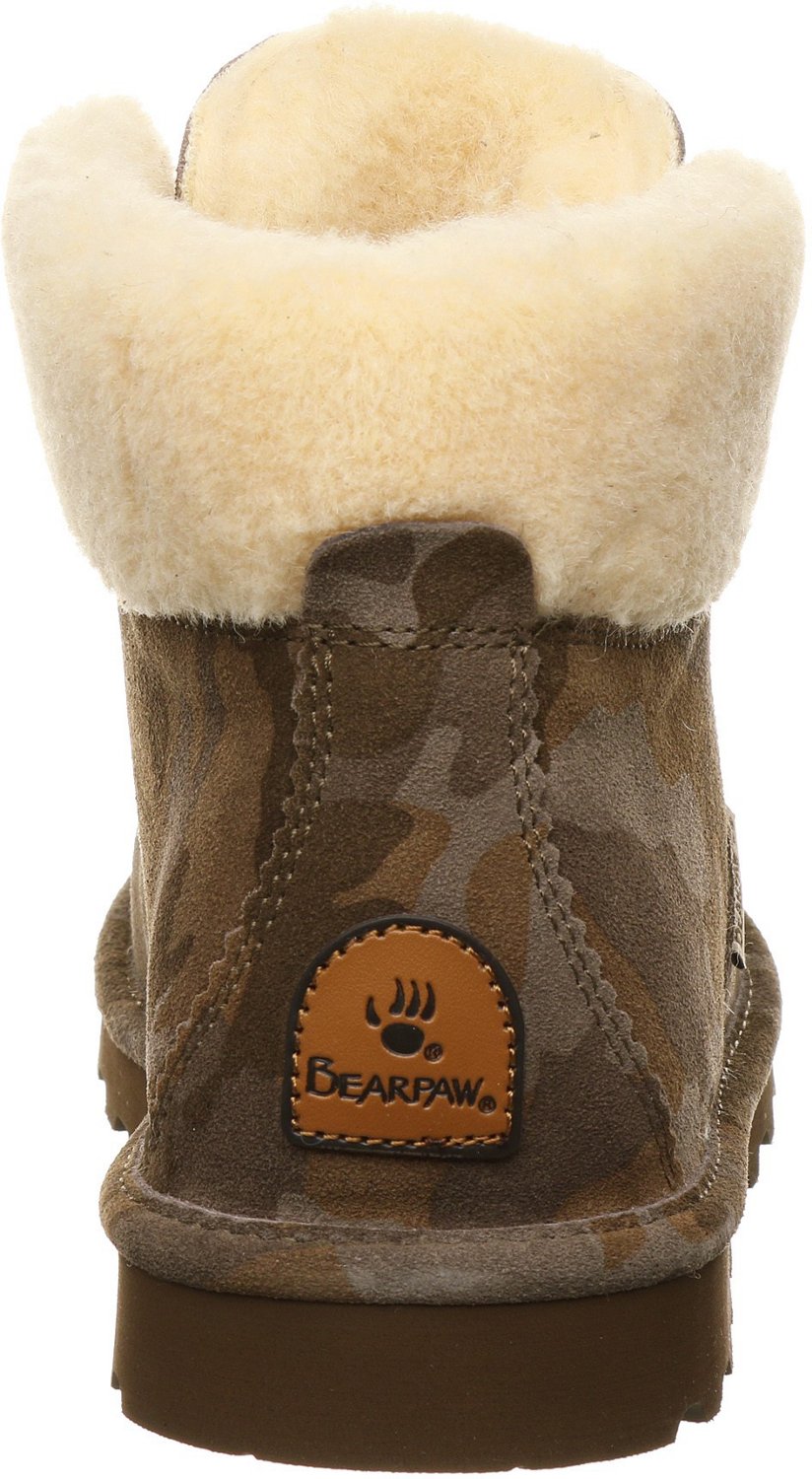 bearpaw womens marta winter boots flat heel