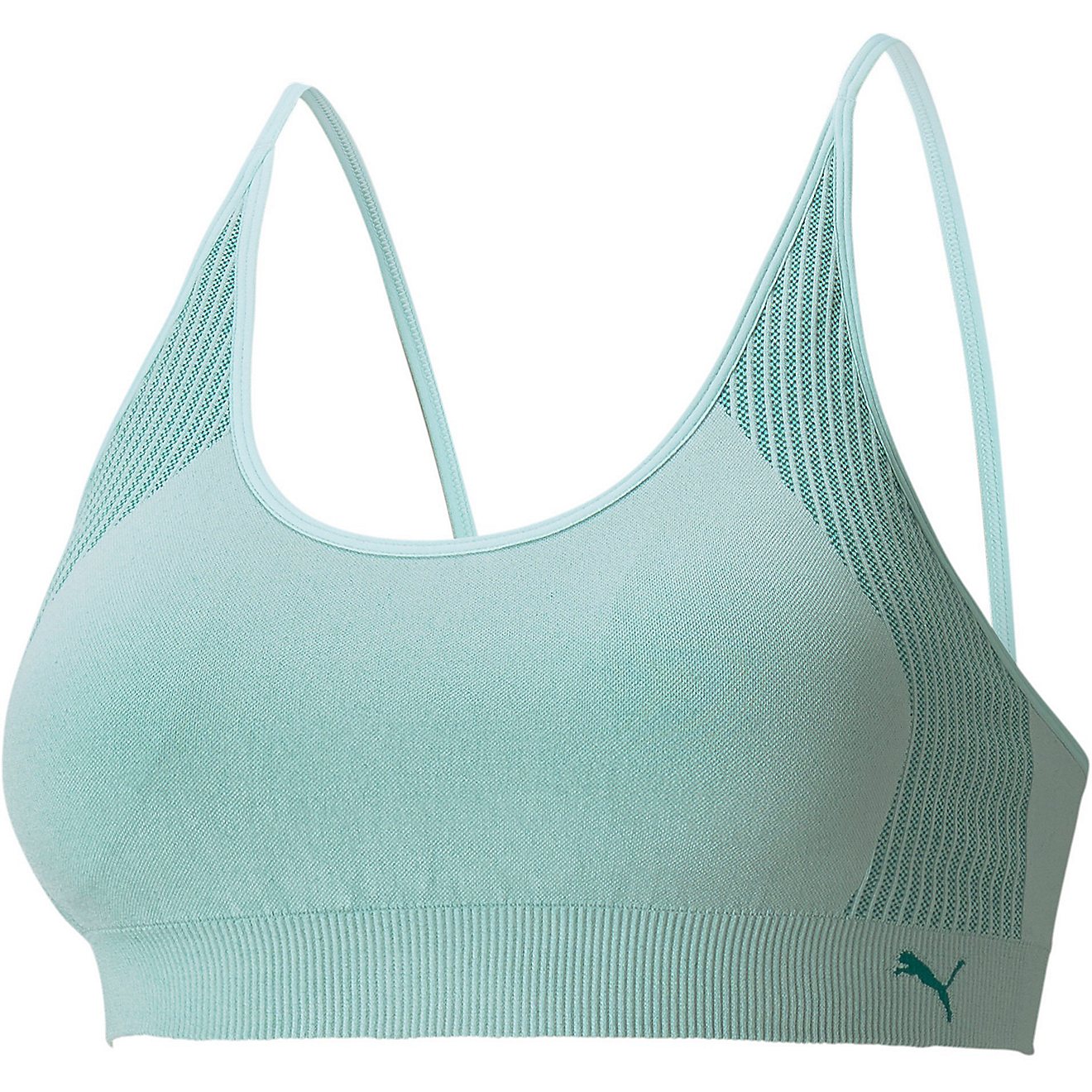 PUMA Women's Low Impact Strappy Seamless Sports Bra                                                                              - view number 1