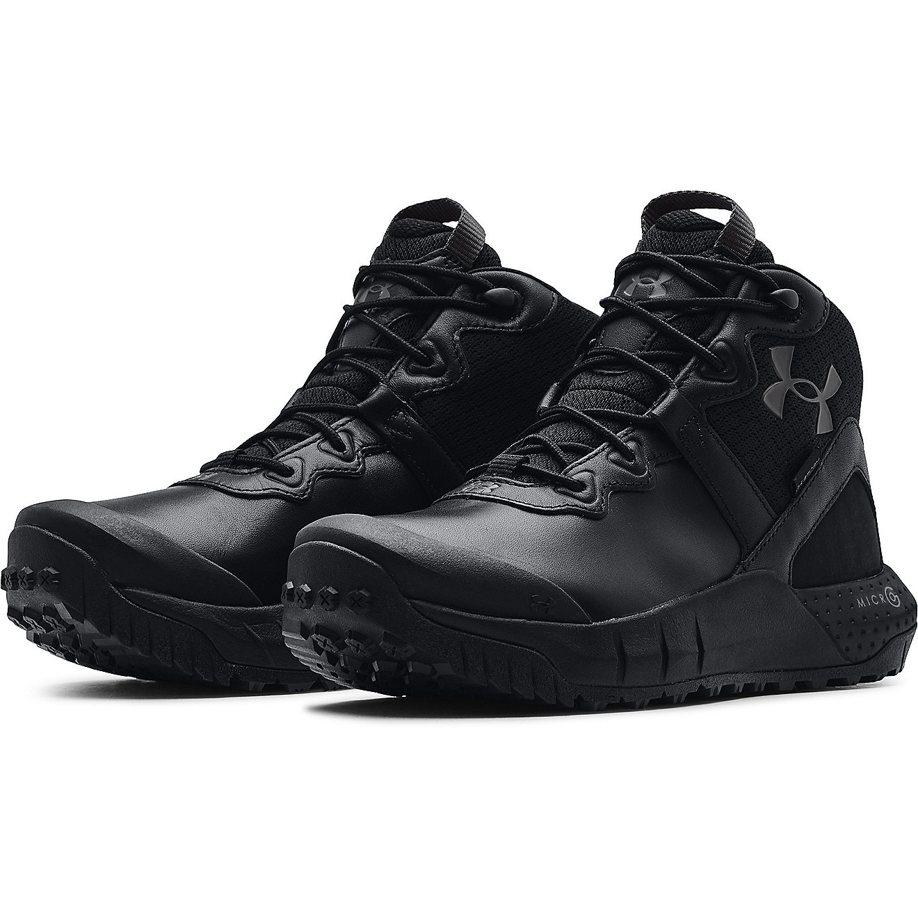 Under Armour Women's Micro G Valsetz Mid Leather Waterproof Tactical Boots                                                       - view number 3