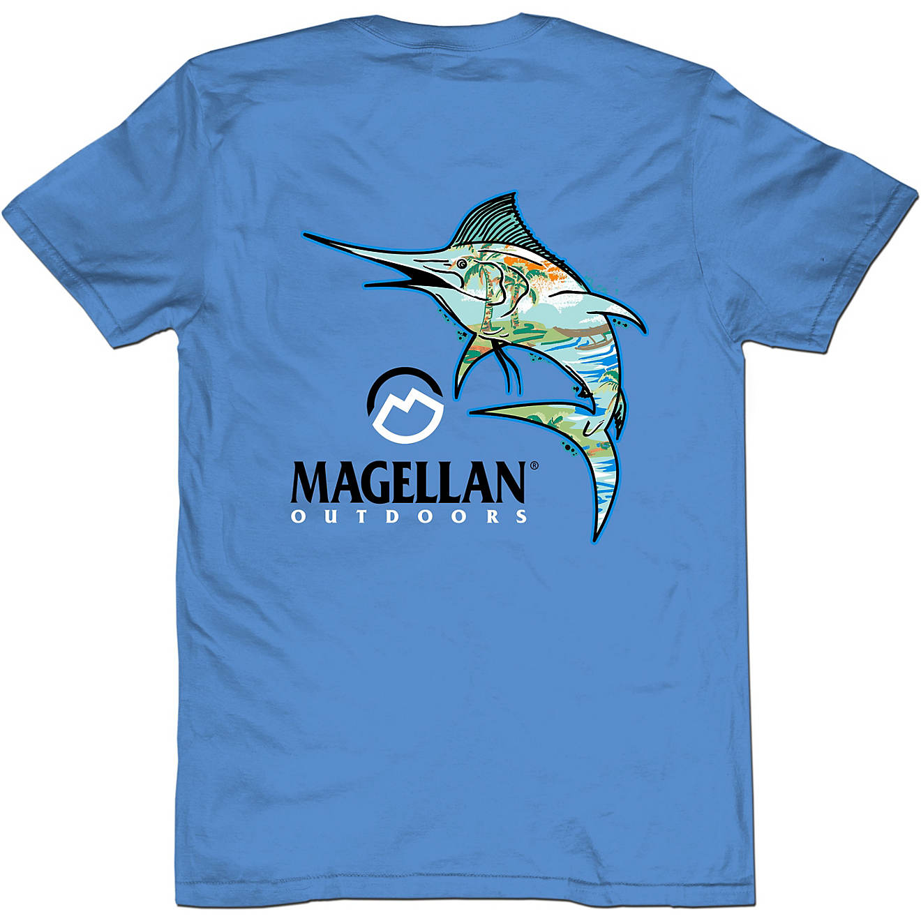 Magellan Outdoors Boys' Marlin Beach Scene T-shirt                                                                               - view number 1