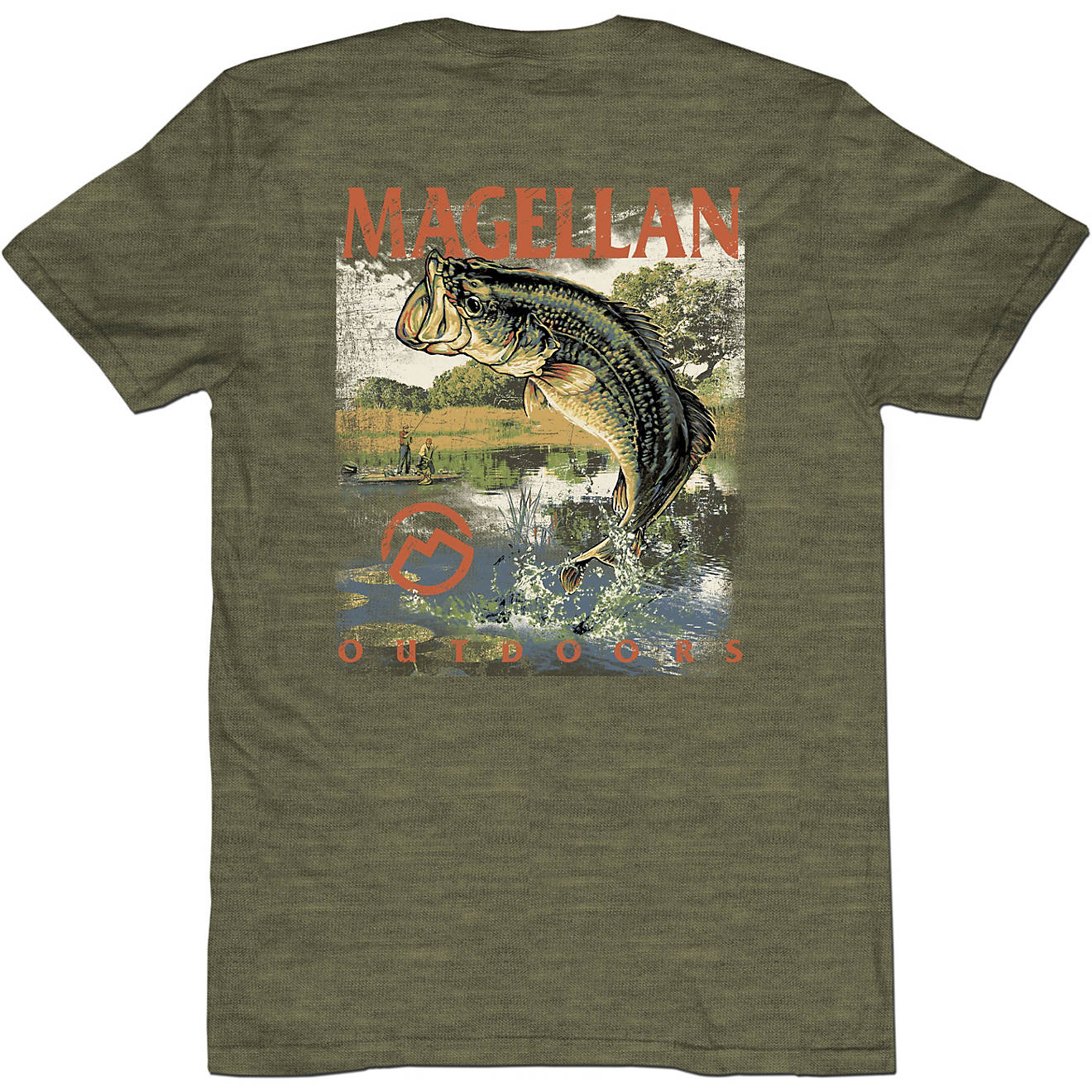 Magellan Outdoors Men's Jumping Bass T-shirt                                                                                     - view number 1