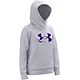 Under Armour Girls' Rival Fleece Hoodie                                                                                          - view number 3 image