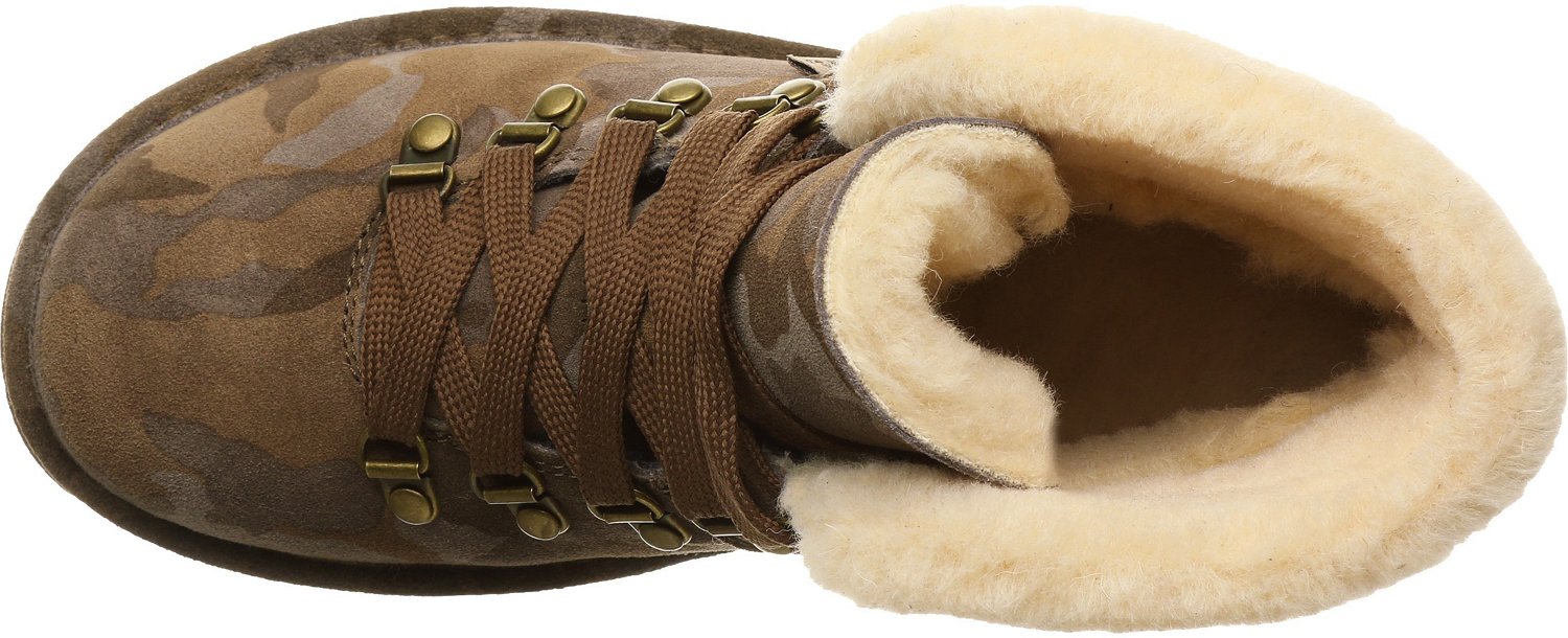 bearpaw womens marta winter boots flat heel