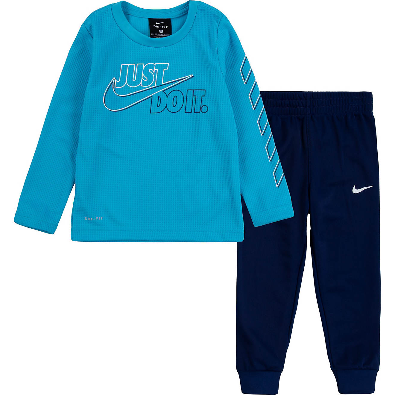 Nike Boys' Long Sleeve Thermal and Jogger Set                                                                                    - view number 1