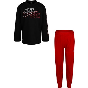 Nike Boys' Long Sleeve Thermal and Jogger Set