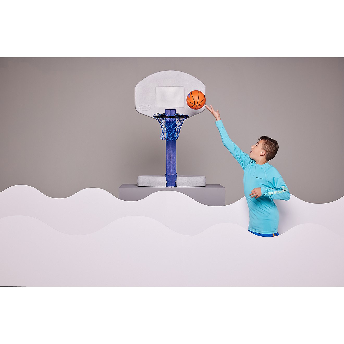 O'Rageous 2-in-1 Basketball and Volleyball Poolside Game Set                                                                     - view number 1