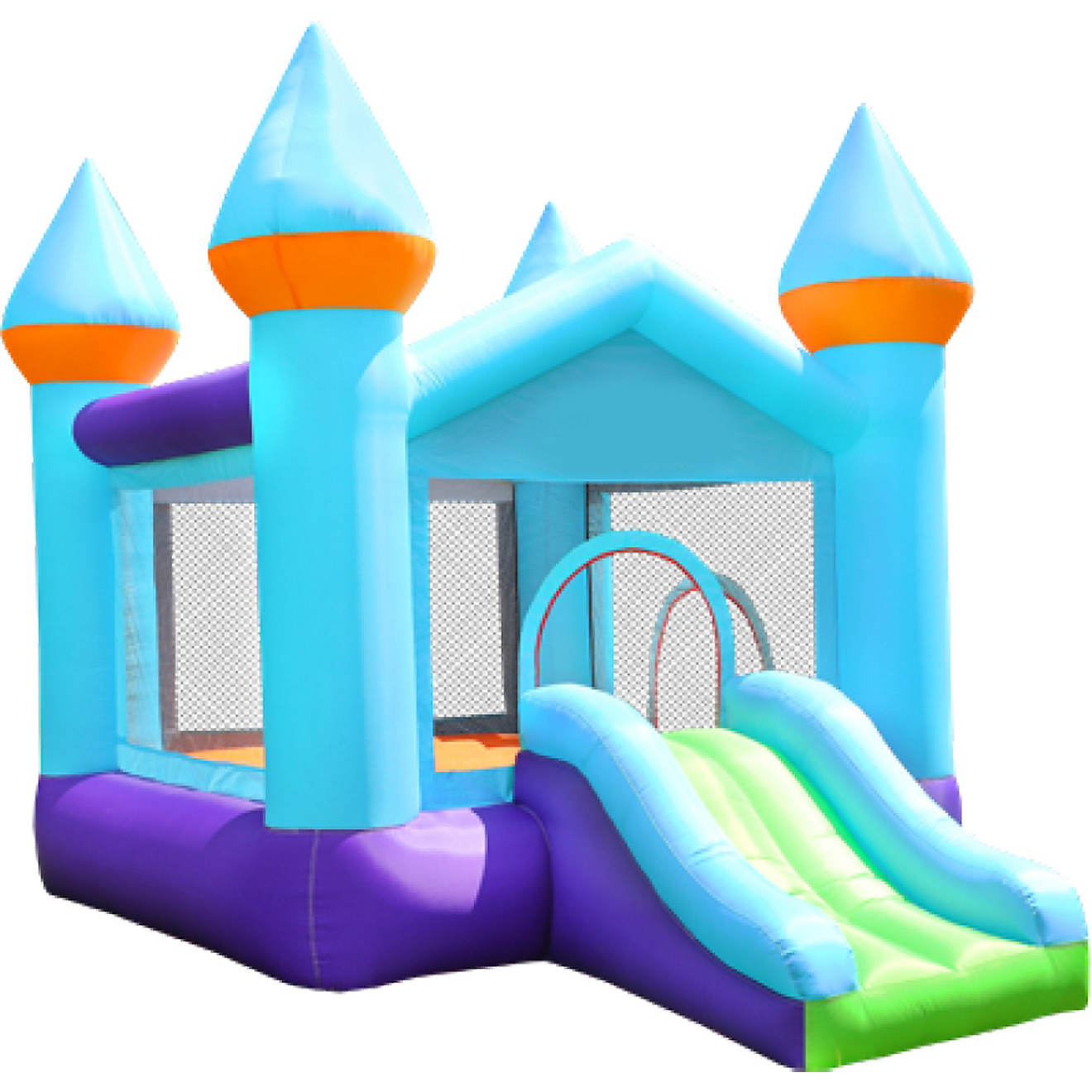 CocoNut Castles Jumpy Fun Bounce Castle with Slide                                                                               - view number 1