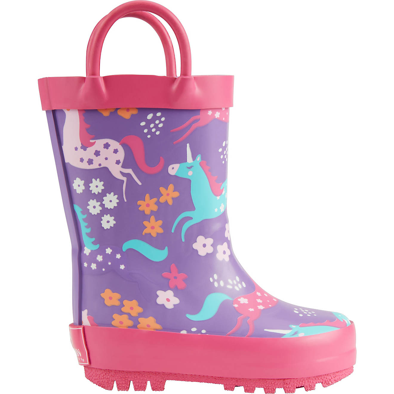Magellan Outdoors Toddlers' Unicorn Rubber Boots                                                                                 - view number 1