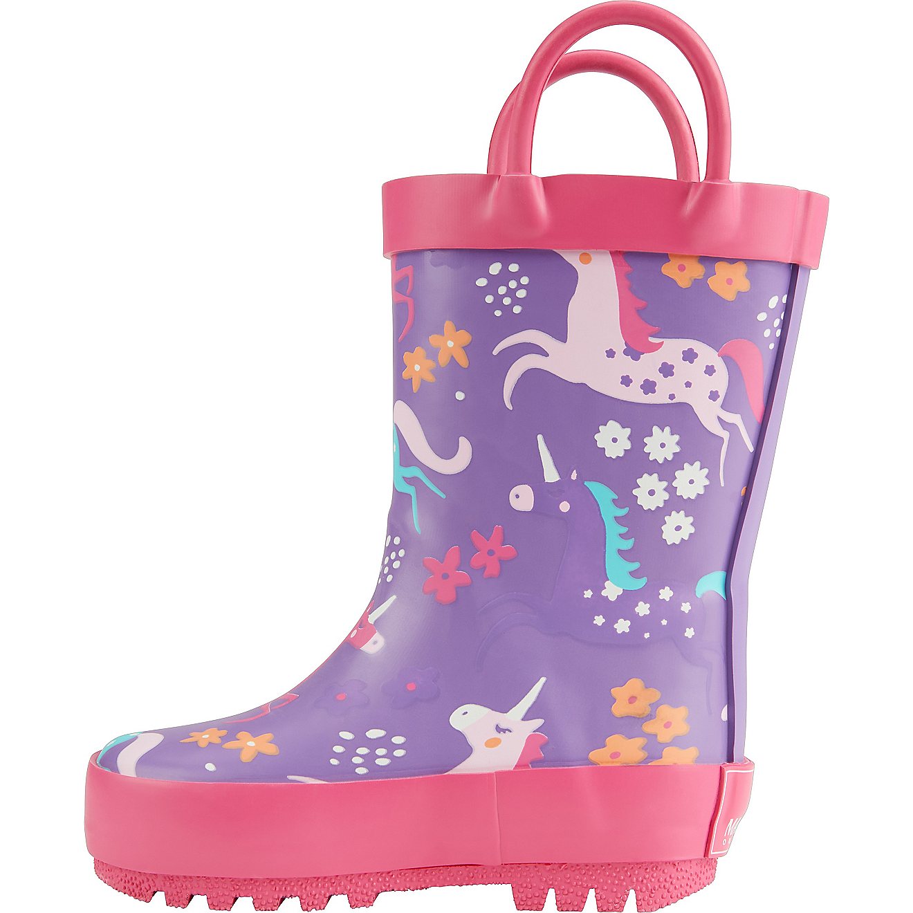 Magellan Outdoors Toddlers' Unicorn Rubber Boots                                                                                 - view number 2