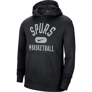 Nike Men's San Antonio Spurs Dri-FIT Spotlight Pullover Hoodie                                                                  
