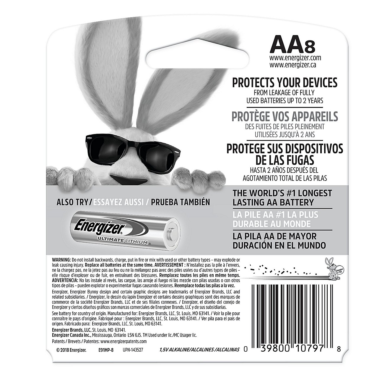 Energizer® Max AA Batteries 8-Pack - view number 2