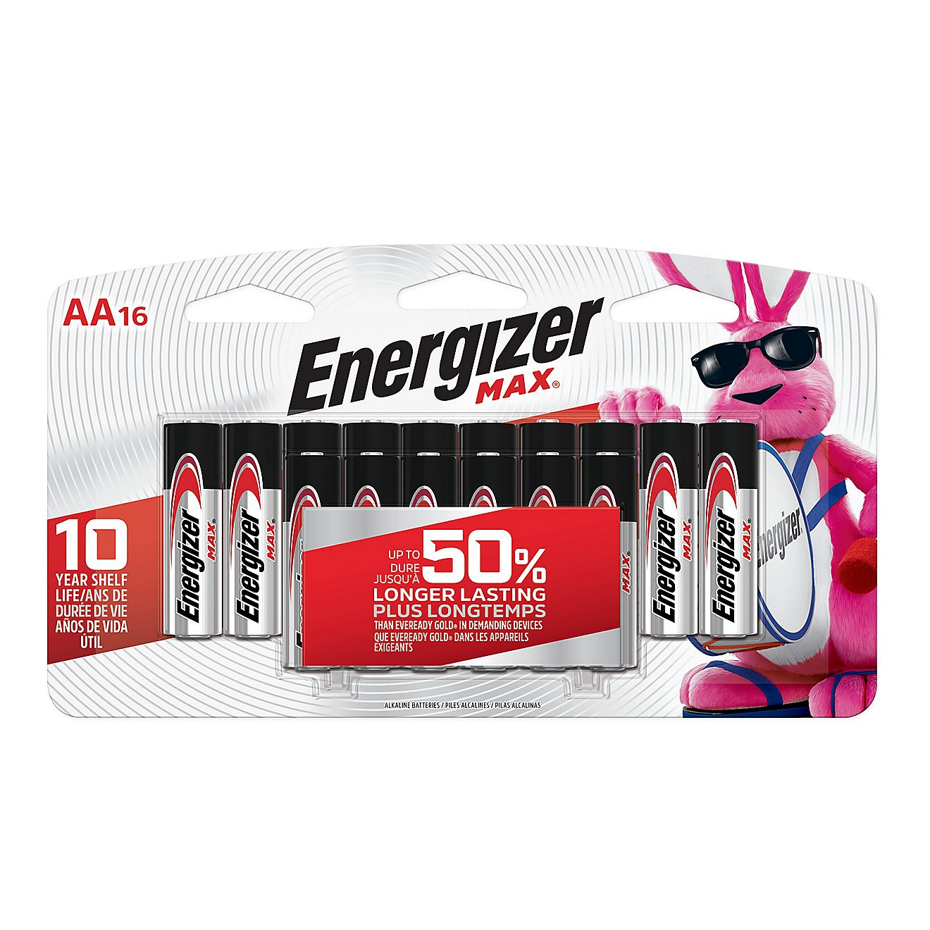Energizer® AA Alkaline Batteries 16-Pack - view number 3