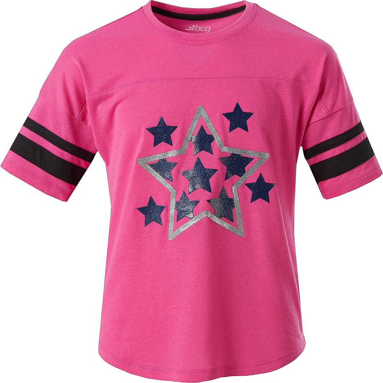 BCG Girls' Stars Varsity Graphic T-shirt                                                                                         - view number 1
