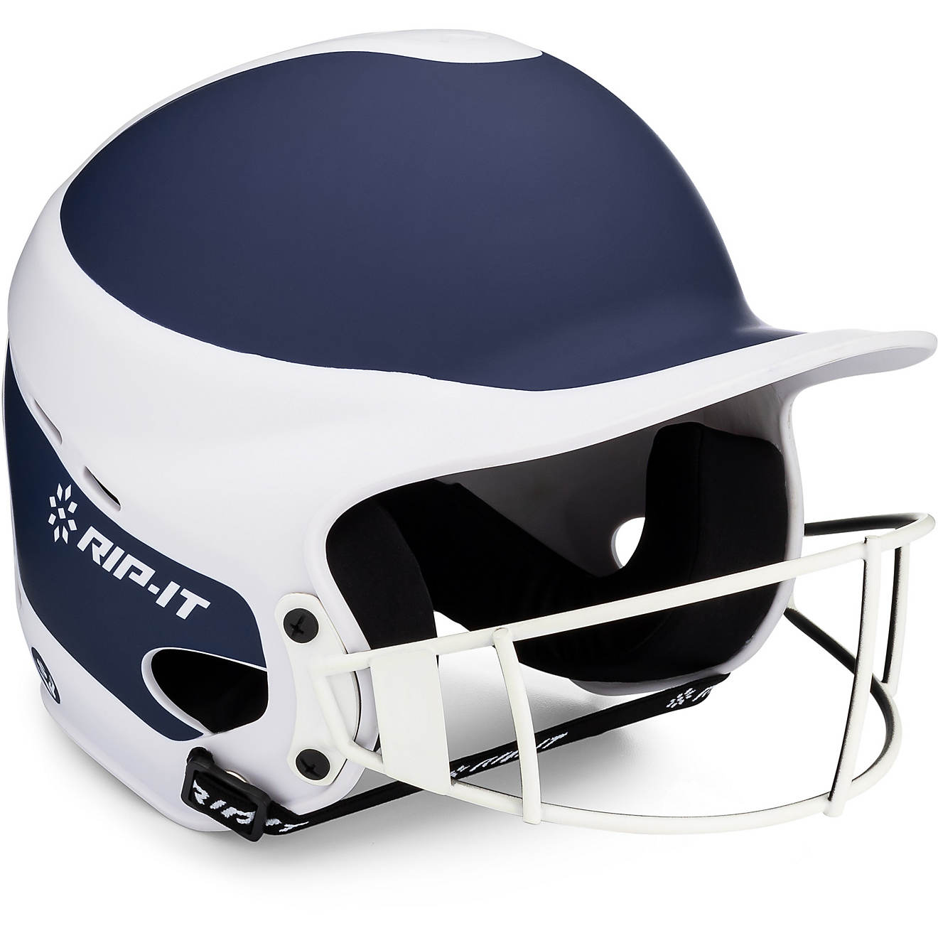RIP-IT Women's Vision Pro Matte Two Tone Softball Batting Helmet                                                                 - view number 1