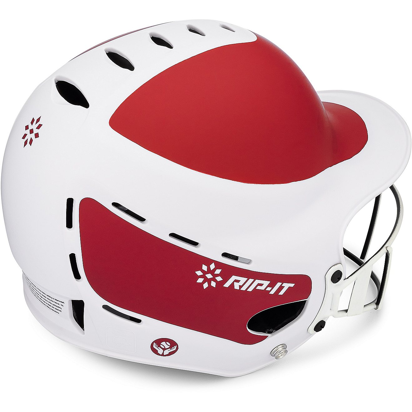 RIP-IT Women's Vision Pro Matte Two Tone Softball Batting Helmet                                                                 - view number 2