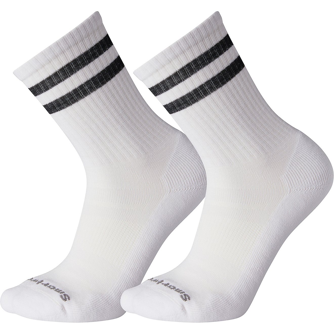 SmartWool Men's Athletic Targeted Cushion Stripe Crew Socks 2 Pack                                                               - view number 1