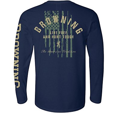 Browning Men's Hunt Tough Long Sleeve T-shirt