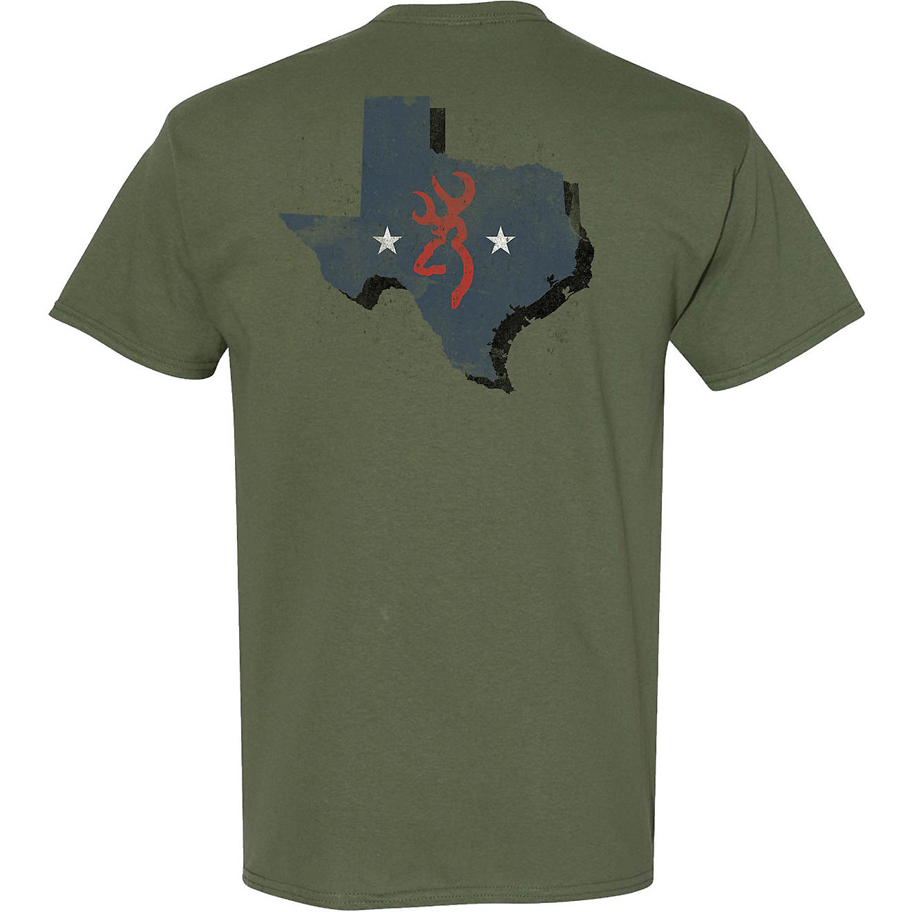 Browning Men's Texas Shadow Short Sleeve T-shirt                                                                                 - view number 1