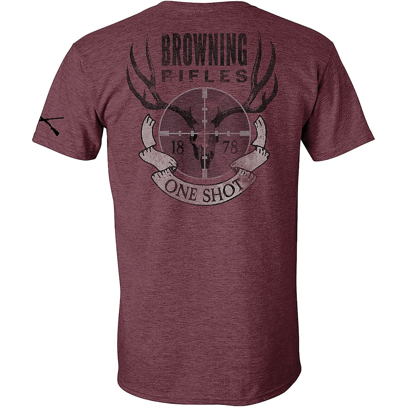 Browning Men's One Shot Rifle Graphic T-shirt                                                                                    - view number 1