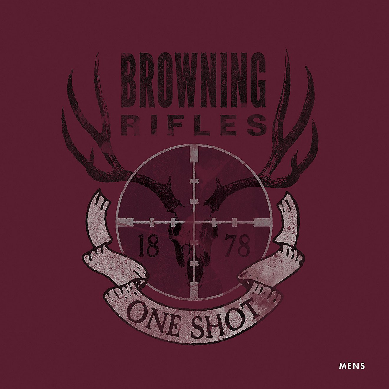 Browning Men's One Shot Rifle Graphic T-shirt                                                                                    - view number 3