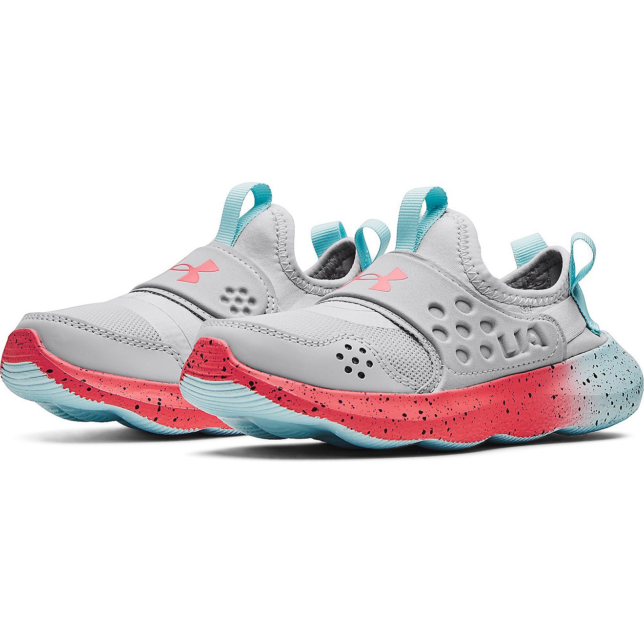 Under Armour Girls'  Pre-School  Runplay Fade Running Shoes                                                                      - view number 2