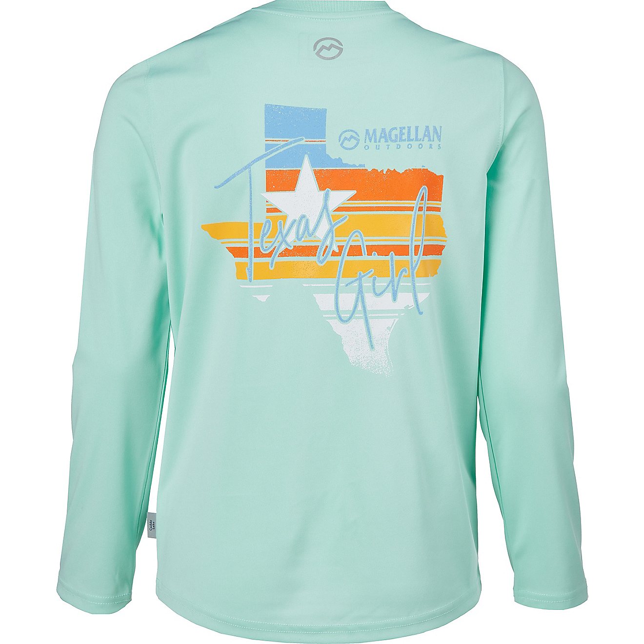 Magellan Outdoors Girls' FishGear Caddo Lake Texas Graphic Long Sleeve T-shirt                                                   - view number 1