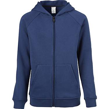 BCG Boys' Cotton Fleece Basic Full Zip Hoodie Jacket                                                                            
