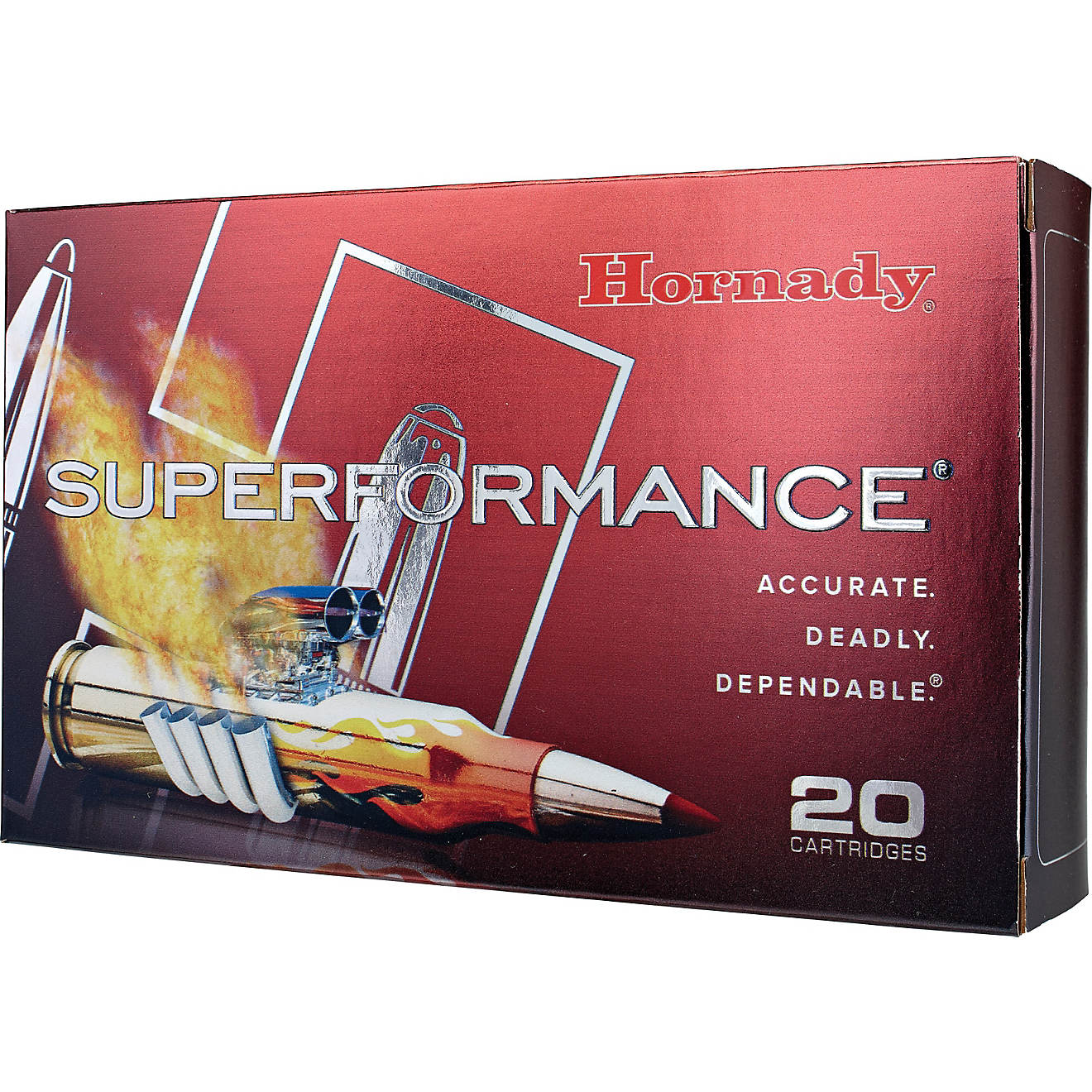Hornady American Whitetail .308 Winchester 165-Grain Ammunition - 20 Rounds                                                      - view number 1