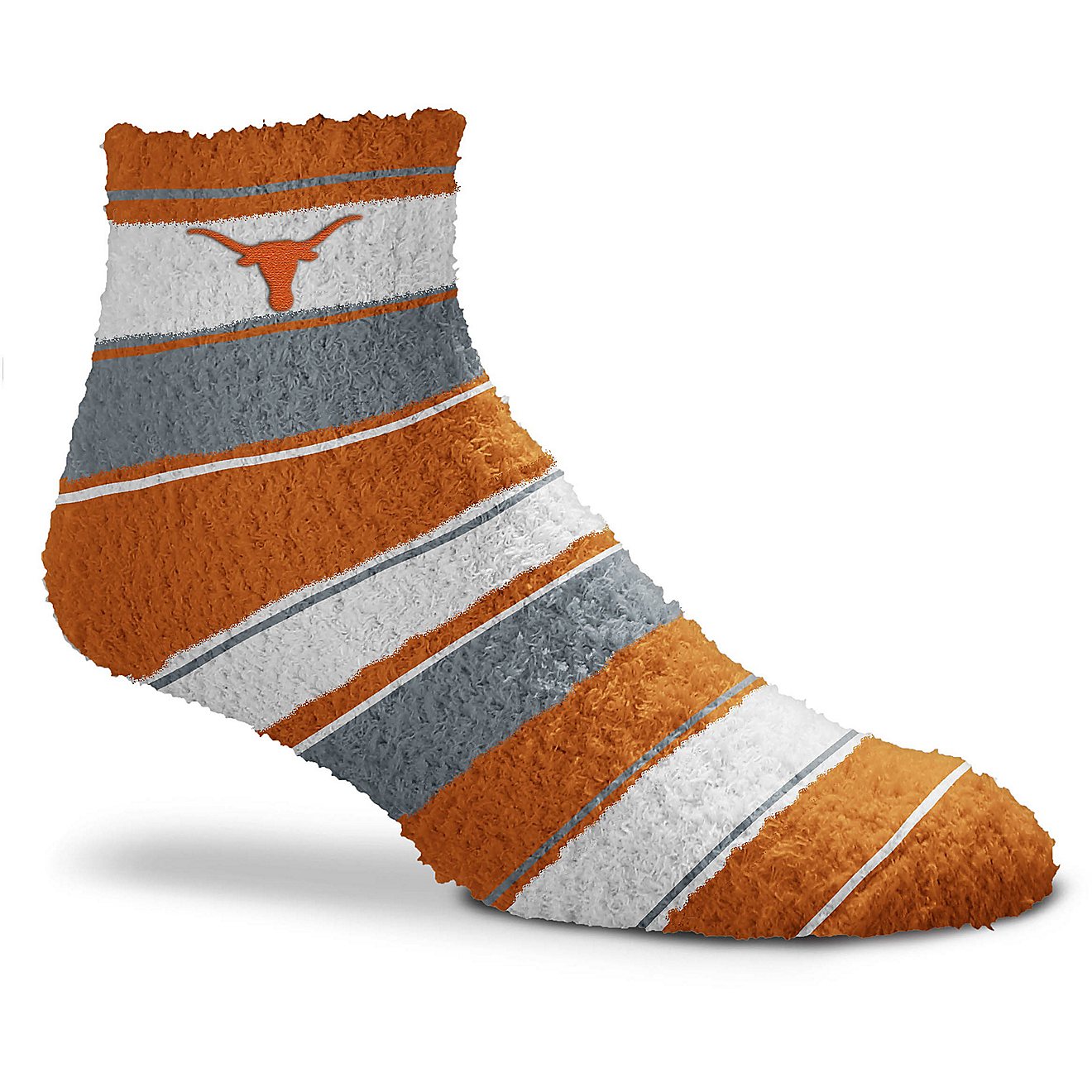 For Bare Feet University of Texas Skip Stripe Low Cut Socks                                                                      - view number 2
