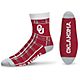 For Bare Feet University of Oklahoma Skip Stripe Low Cut Socks                                                                   - view number 1 image
