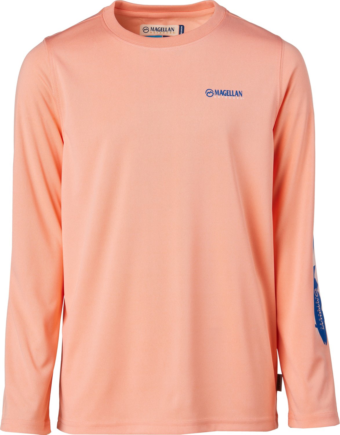 Magellan Outdoors Boys' Casting Crew Long Sleeve T-shirt | Academy