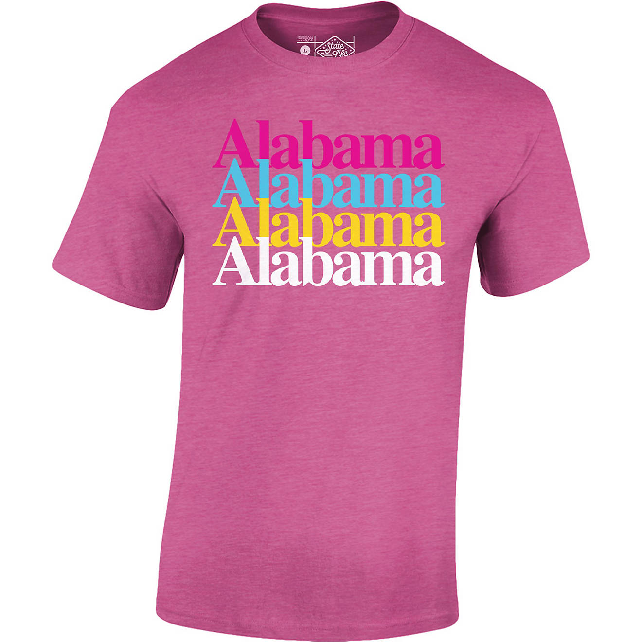 State Life Women's Alabama Repeat Short Sleeve T-shirt                                                                           - view number 1