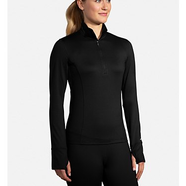 Brooks Women's Run 1/2 Zip Long Sleeve Shirt