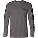 Browning Men's Tri-Shield Flag Long Sleeve T-shirt                                                                               - view number 2 image