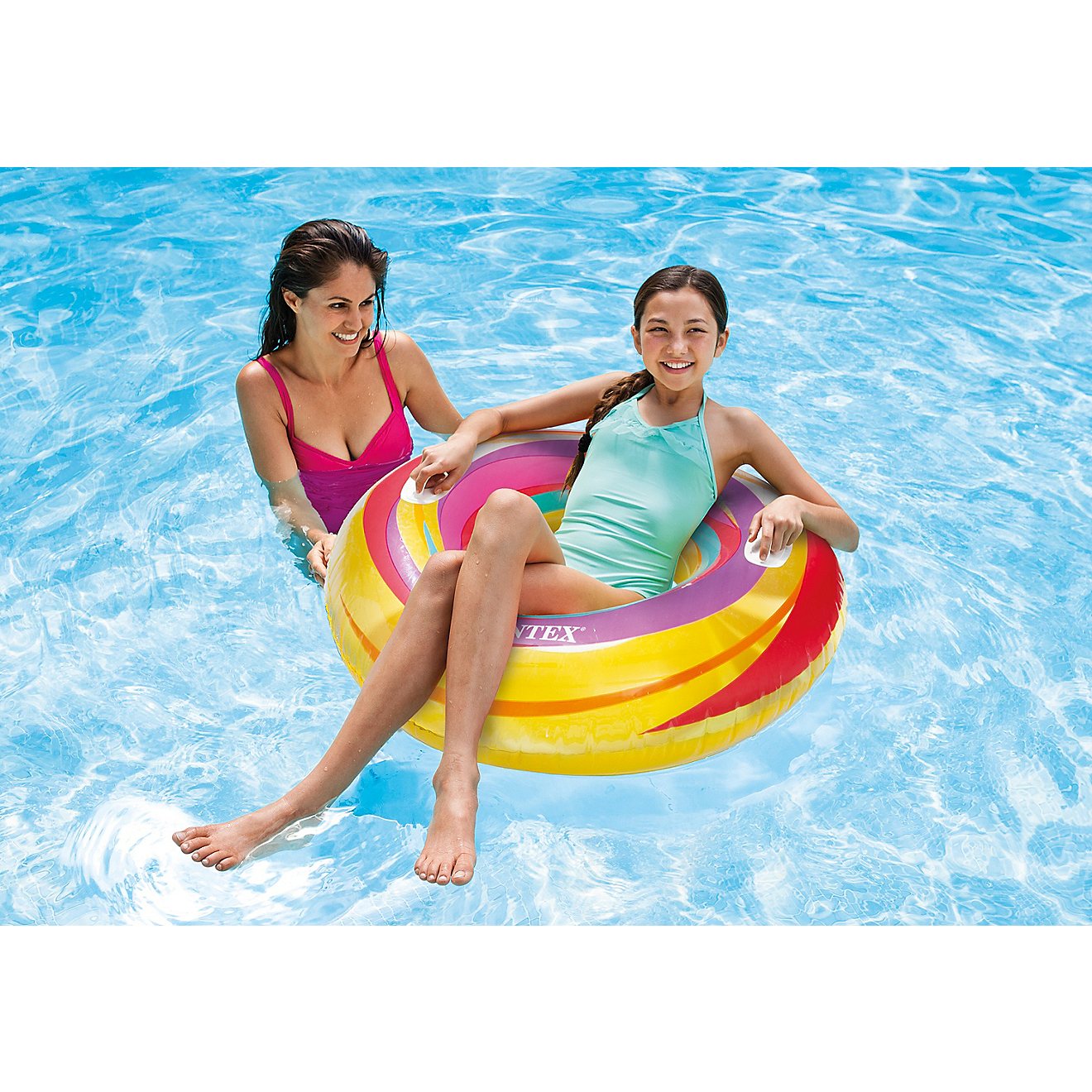 INTEX Swirly Whirly Inflatable Tube                                                                                              - view number 5