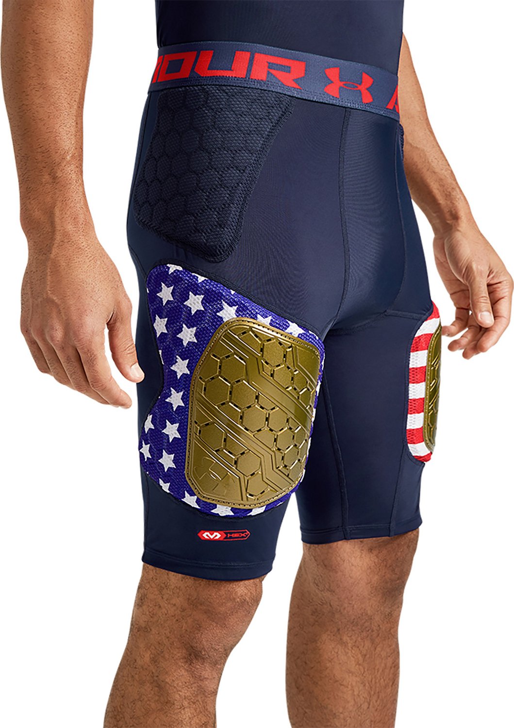 Under Armour Adults' Armor Pro Americana Gameday 5Pad Football Girdle